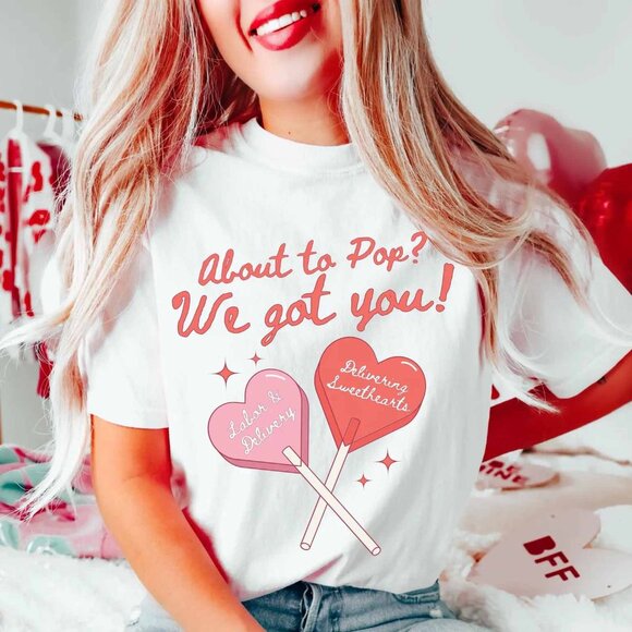 Other - Valentines Day L and D Nurse Shirt Gift for Labor and Delivery Nurse Mom Shirt